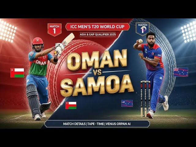 Oman’s bowling attack outclassed Samoa in the qualifier clash