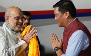 Amit Shah spoke to Arunachal CM Pema Khandu over the phone and assured him of all possible assistance from the Centre amidst the flood crisis