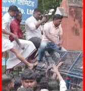 रोजगार, शिक्षा और अर्थव्यवस्था पर बहस तेज, DYFI ने निकाला विशाल मार्च Debate intensifies over employment, education, and the economy; DYFI holds a massive march.