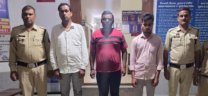 Three accused arrested for posing as ACB officers and demanding liquor and cash from an excise officer