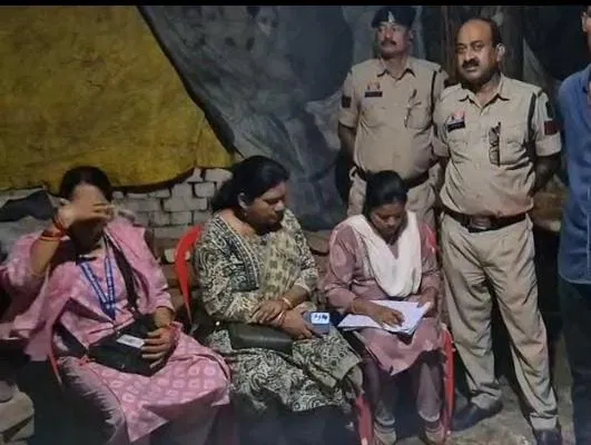 The wedding procession arrived and the *mandap* was decorated, but the child marriage ceremony was halted at the last minute; the administration stopped the wedding of a 13-year-old girl and a 15-year-old boy
