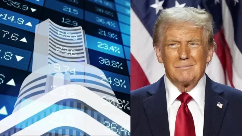 Stock market surges sharply following a signal from Trump; Sensex jumps over 700 points