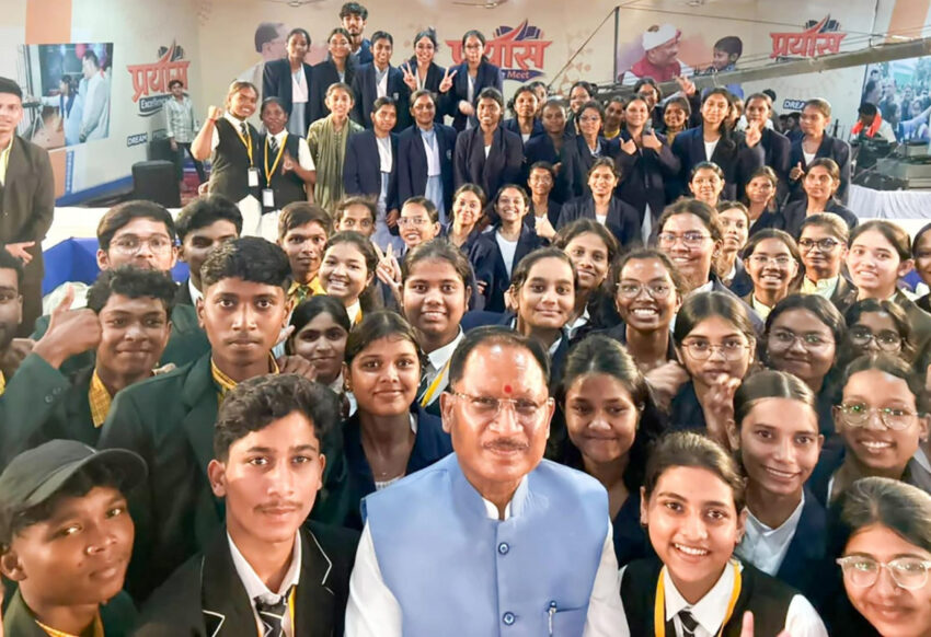 'Prayas' students shine in NEET-2026; Chief Minister Vishnu Deo Sai says, "Become doctors, but also compassionate human beings."