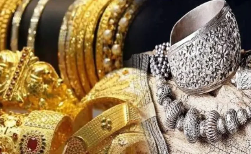 Gold prices rose again on the first day of August, with 24-carat gold reaching ₹1,44,220; silver prices remained stable